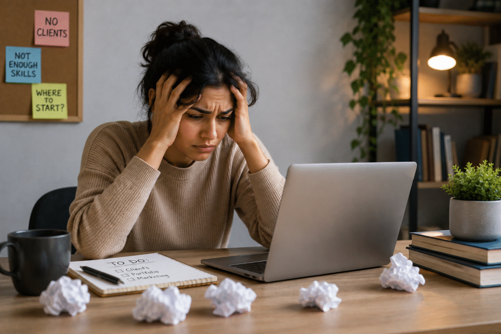 mistakes new freelancers make