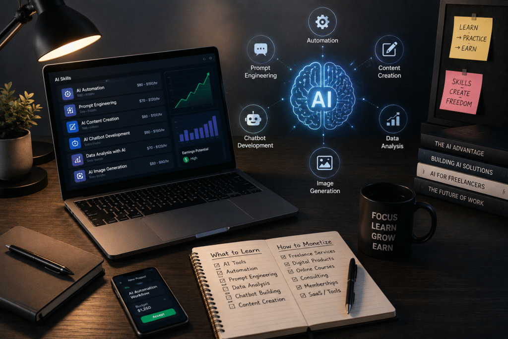 highest paying AI skills for freelancers in 2026